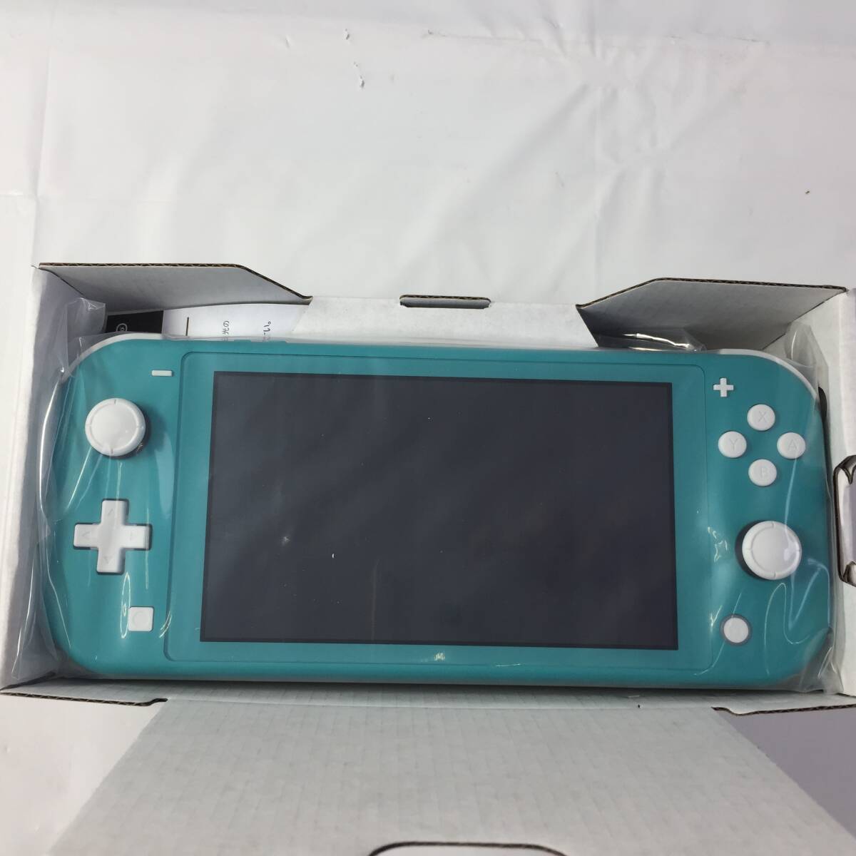 ◆【未使用/送料無料/1円～】Nintendo Switch Lite ニンテンドースイッチライト本体 ターコイズ HDH-S-BAZAA 店舗印有 領収証付◆H032901_画像6