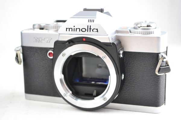 ★実用美品★MINOLTA ミノルタ X-7 ボディ 腐食少なめ★♯13568_画像1