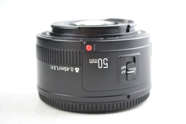 ★実用美品★YONGNUO YN 50mm F1.8 キヤノン用★♯13426_画像2