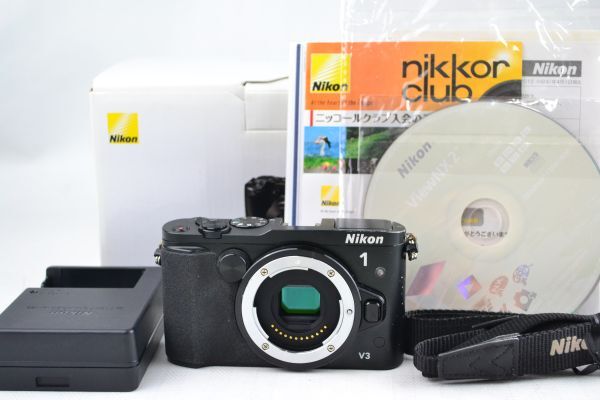 ★実用品★NIKON ニコン 1 V3 ボディ 元箱付★♯13631_画像1