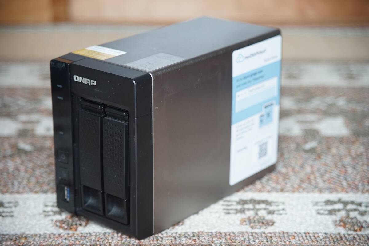 QNAP TS-253A 2ベイ NAS（Intel Quad-Core Celeronモデル）（中古、現状渡し） QTS5.1_画像3