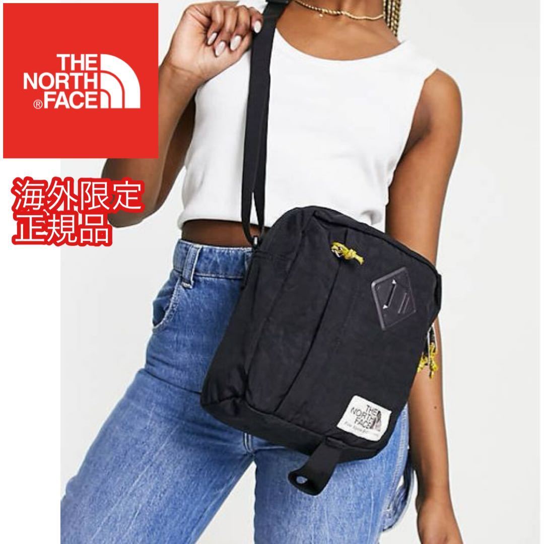 THE NORTH FACE ノースフェイス ショルダーバッグ サコッシュ ハンドバッグ メンズ レディース ブラック 海外限定 正規品 ボディバッグの画像1