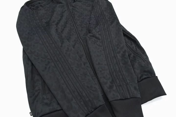 アディダス モノグラム セットアップ 上下セット ジャージ パンツ スウェット アディダスオリジナルス adidas 2XL ブラック_画像6