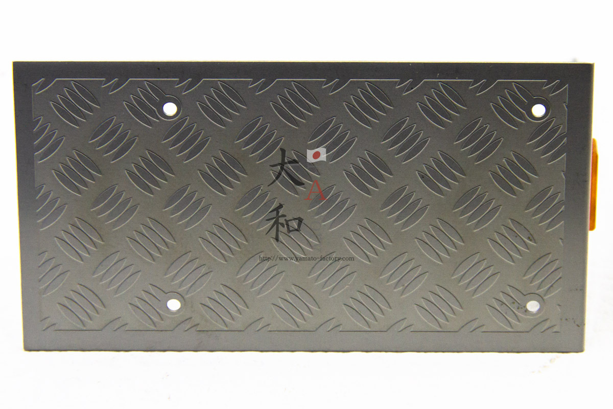 【即納】タミヤ1/14トラック 2軸汎用ステンレス縞板鋼板マーカー付きリアフェンダーカバー _画像4