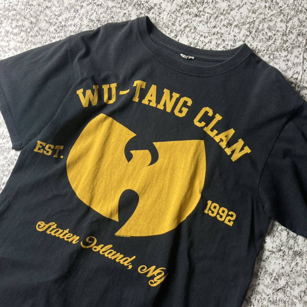 【グッドレギュラー】Wu-Tang Clan ウータンクラン　ラップTシャツ　ブラック　Mサイズ相当 古着 hiphop 