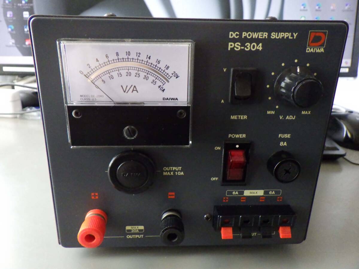 安定化電源　定電圧　ダイワ　PS-304　MAX30A　DAIWA_画像1