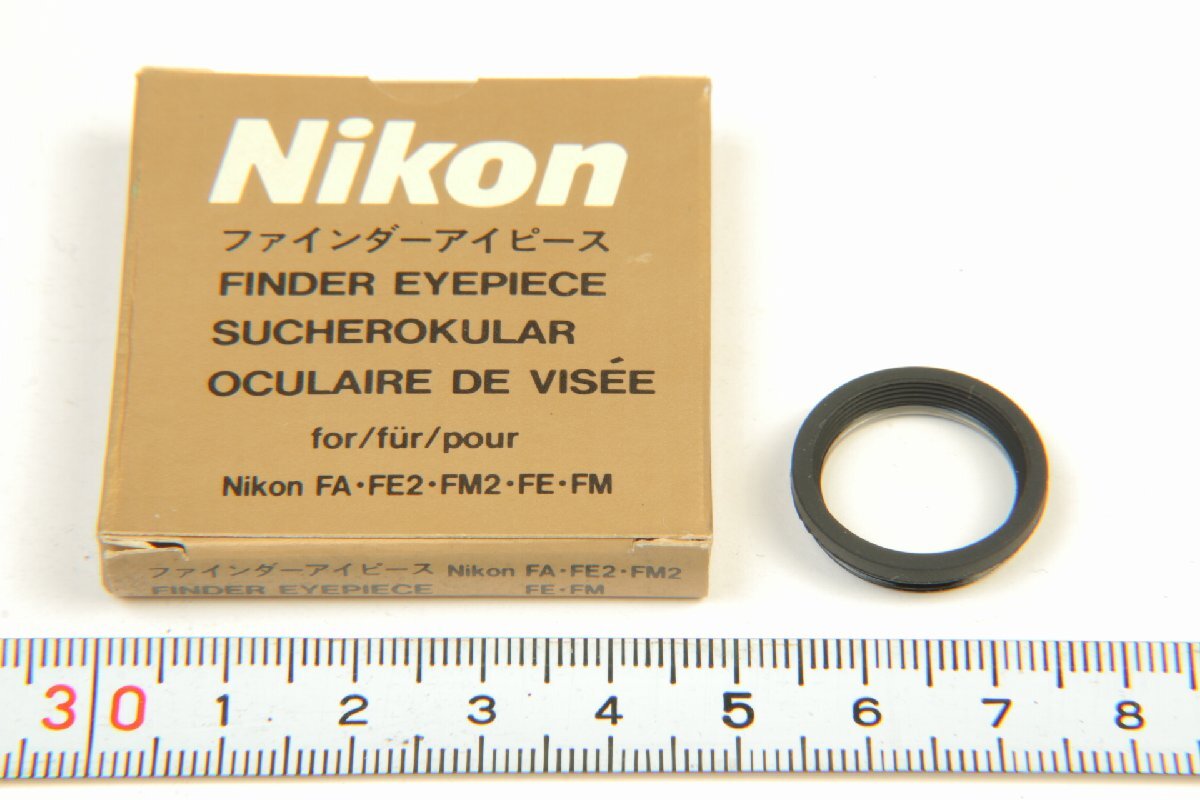 ※【美品】 Nikon ニコン アイピース アイカップ Nikon FA FE2 FM2 FE FM用 箱付 c0259_画像1