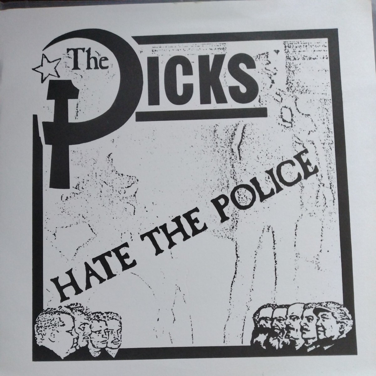 EPコピジャケ THE DICKS [HATE THE POLICE]_画像1