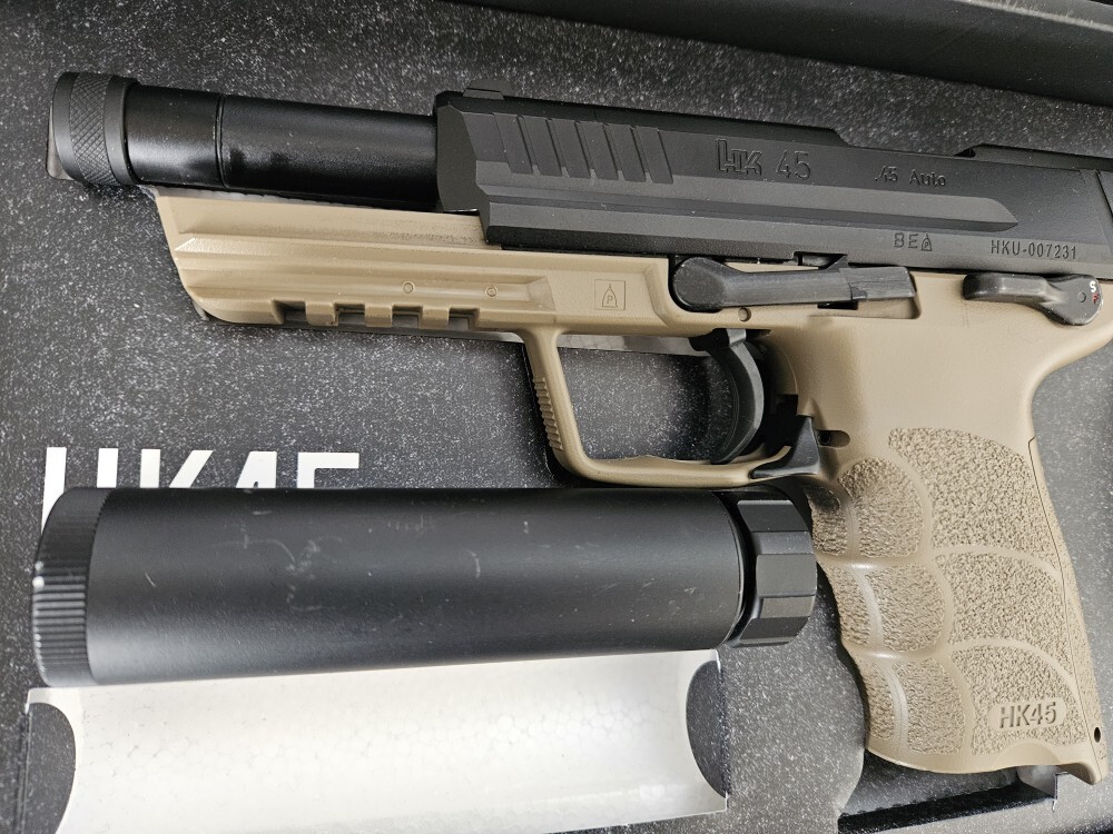 東京マルイ (中古品)HK45 TACTICAL 予備マガジン付きの画像5