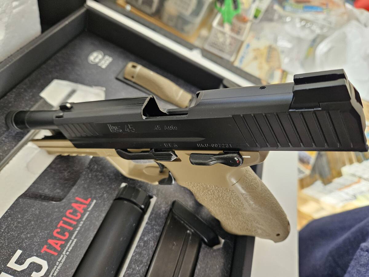 東京マルイ (中古品)HK45 TACTICAL 予備マガジン付きの画像4