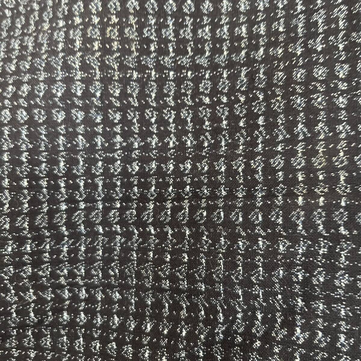 木綿 羽織り 書生絣 男性用 着物③の画像5