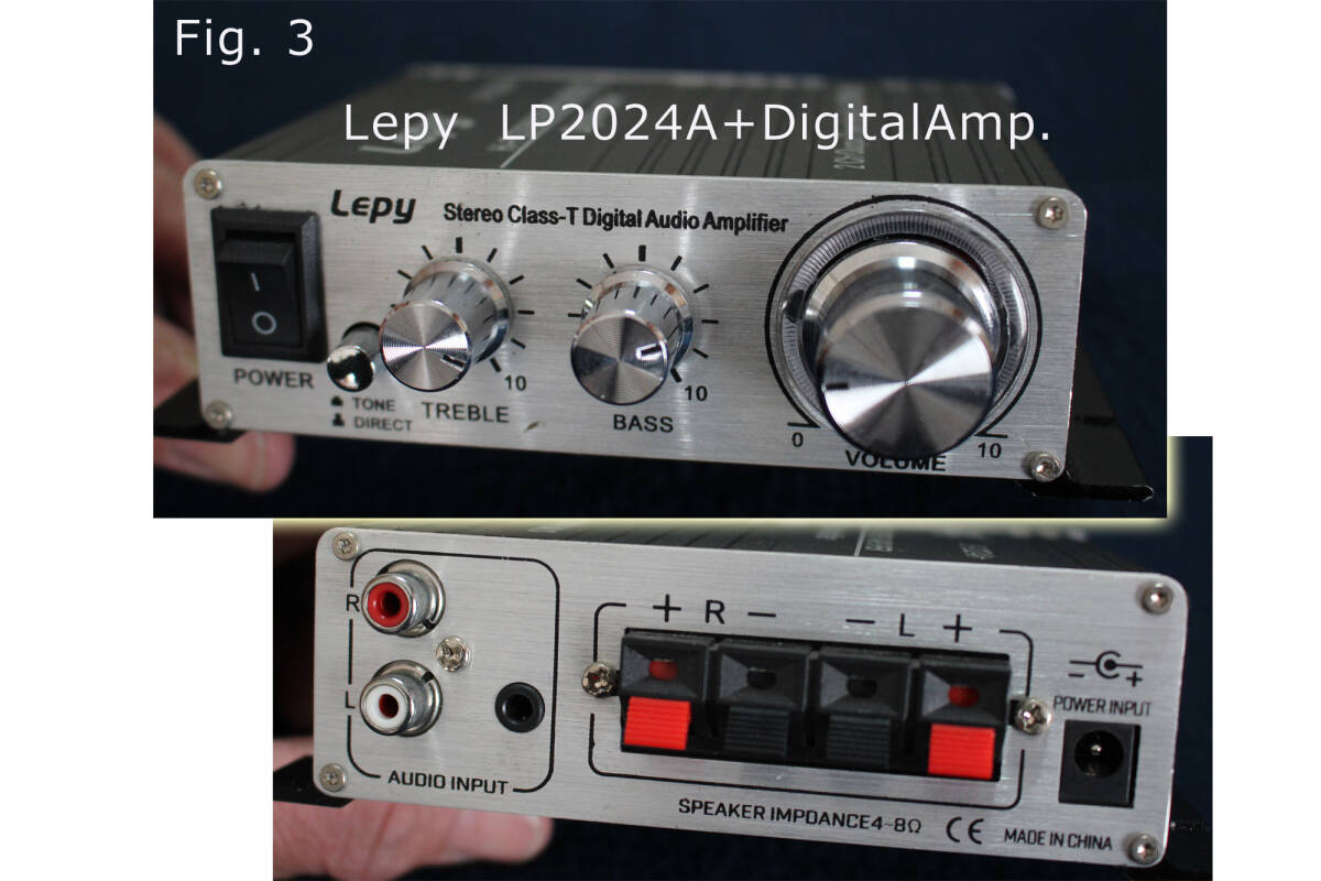 Apple Pro Speakers と Lepy LP-2024A+デジタルアンプ の出品です_画像3