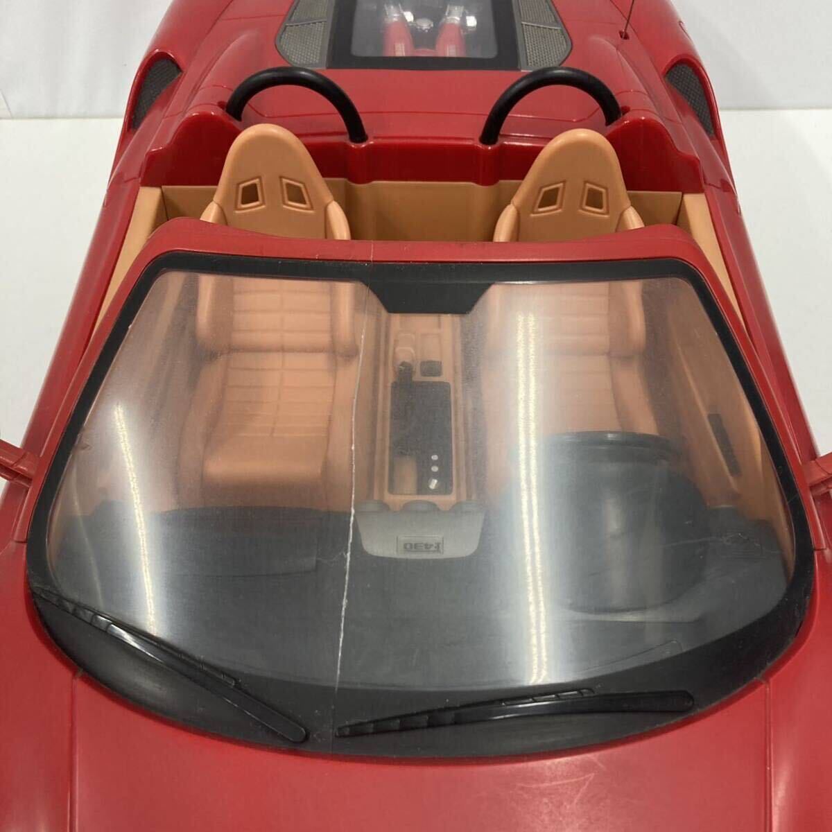 MJX R/C Technic Ferrari Ferrari F430 SPIDER радиоконтроллер общая длина примерно 65cm работоспособность не проверялась текущее состояние товар 