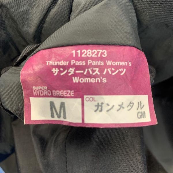 mont-bell モンベル サンダーパス パンツ Women’s M 1128273 アウトドア 軽量 レインウエア トレッキング キャンプ 登山 防寒 mc01064682_画像2