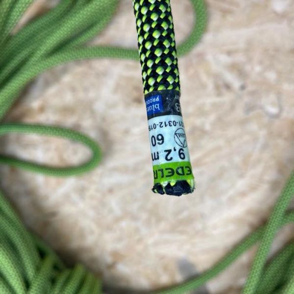 EDELRID エーデルリッド クライミングロープ 【 60ｍ 口径9.2mm 】ロープ 縄 ロッククライミング 登山 クライミング ザイル mc01064714_画像4