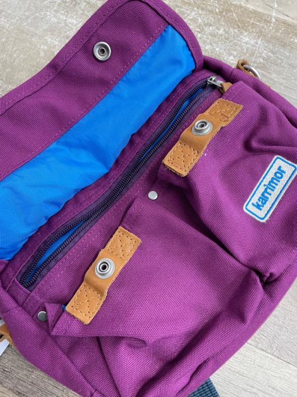  Karrimor Karrimor 2WAY shoulder bag AC HIPBAG hip bag camp outdoor leisure purple mc03019831