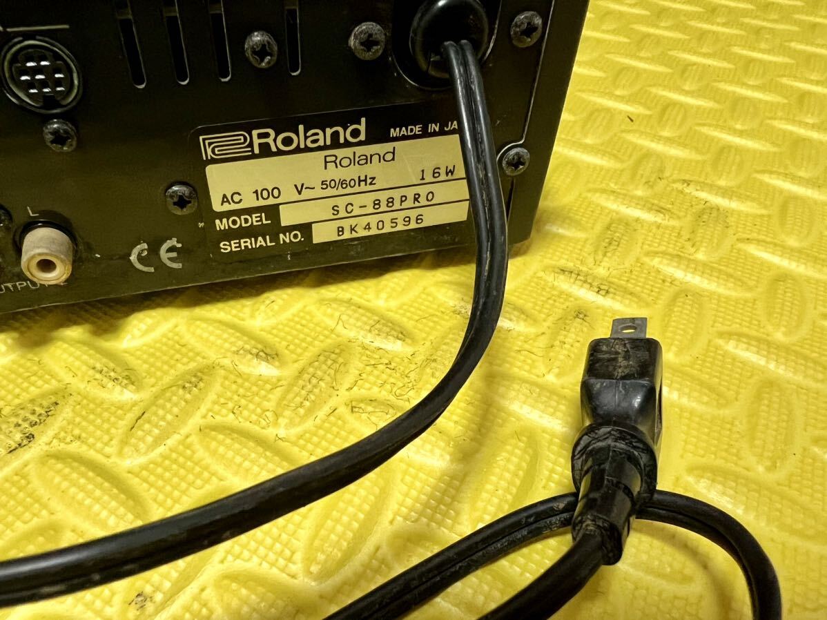 1円スタート Roland ローランド SOUND CANVAS SC-88 PRO MIDI音源モジュール 動作未確認_画像5