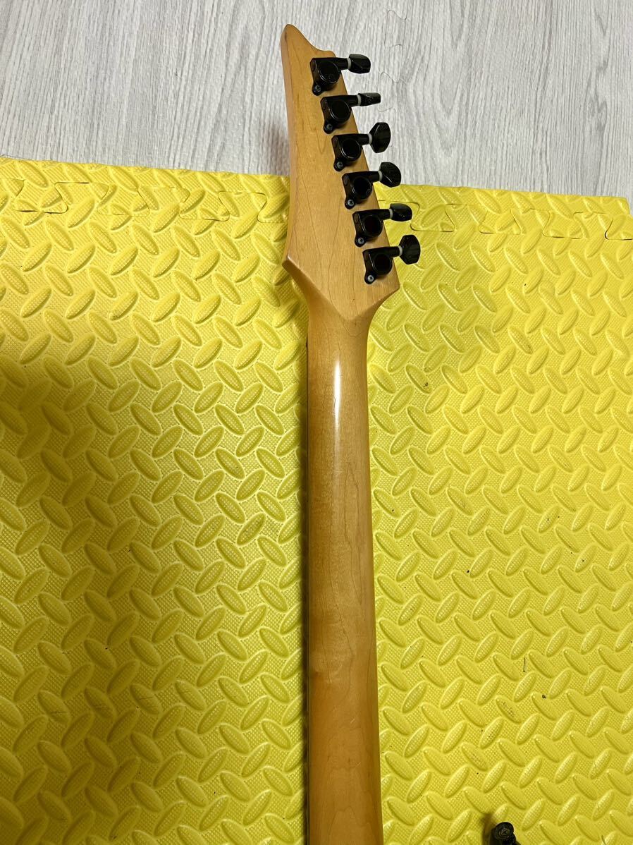 Ibanez アイバニーズ RX エレキギター 青系 ソフトケース付き 動作未確認_画像4