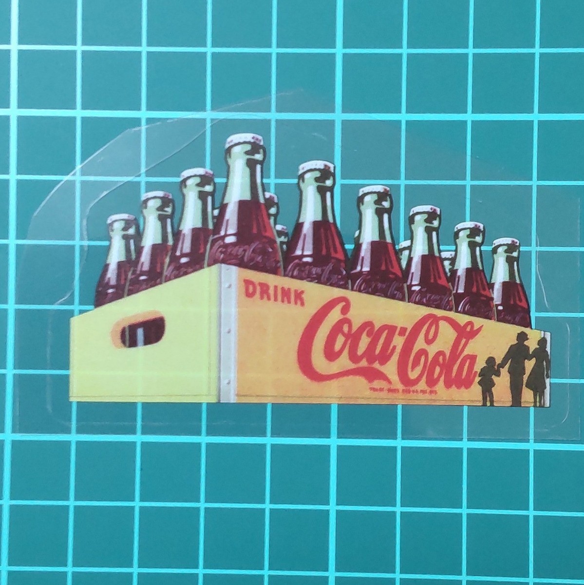 送料６３円〜 Coca-Cola コカ・コーラ ステッカー ②⑦★検) クリアステッカー ウォールステッカー シール デカール_画像2