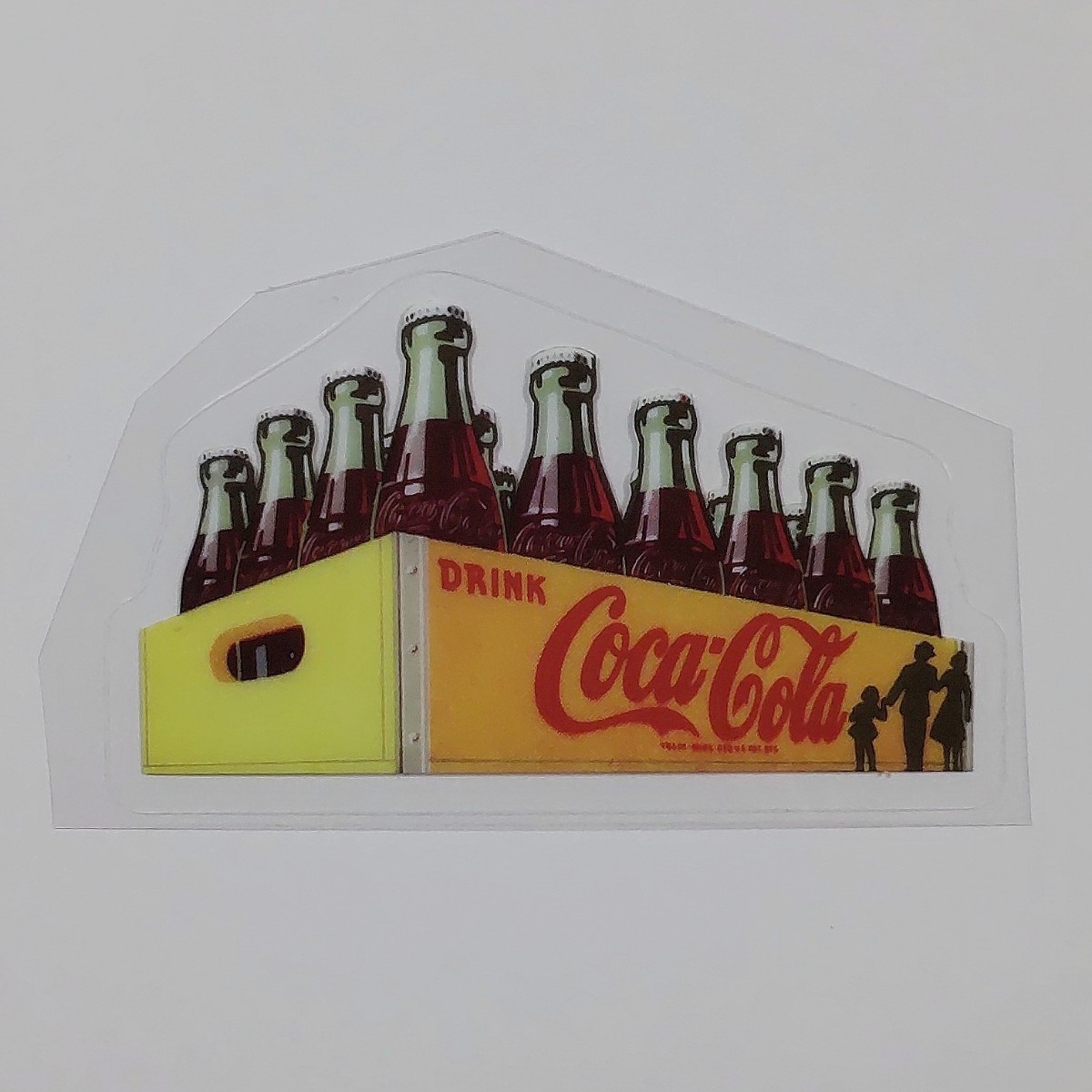 送料６３円〜 Coca-Cola コカ・コーラ ステッカー ②⑦★検) クリアステッカー ウォールステッカー シール デカール_画像1