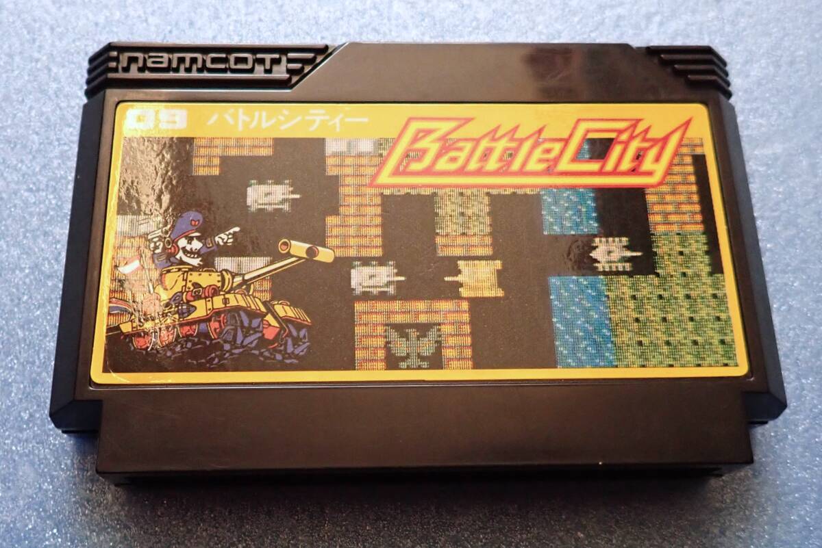 【動作確認済】バトルシティー Battle City 箱・説明書付属 ナムコの画像2