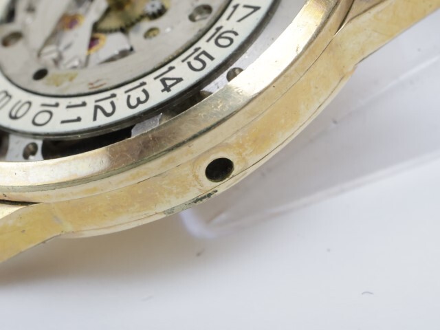 2403-667 オリエント オートマチック 腕時計 ORIENT S-45406 グランプリ100 100石 ムーブメント ケースの画像2