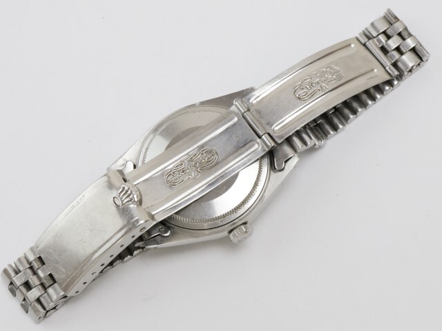 2403-670 ロレックス オートマチック 腕時計1601-3 オイスターパーペチュアル デイトジャスト 純正ベルトの画像5