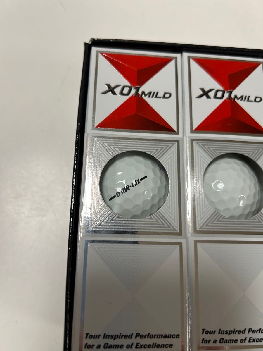 【未使用品】ゴルフボール　TOURSTAGE　X01 MILD 1ダース