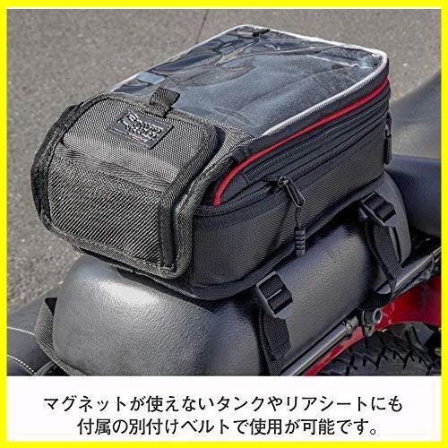 お得 ★Black_サイズ:Free(5.2-7.8L)★ バイク用 SA-214 ツーリングタンクバッグ_画像7