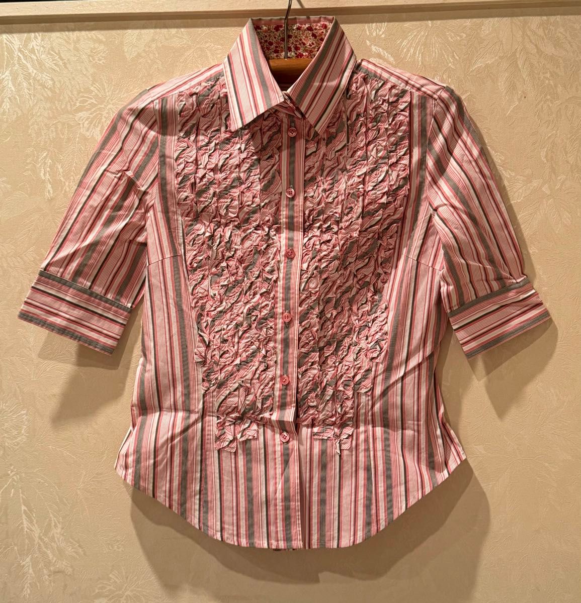 PS Poul Anith Women ポールスミス ウィメンズ シャツ ブラウス 七分袖 レディース