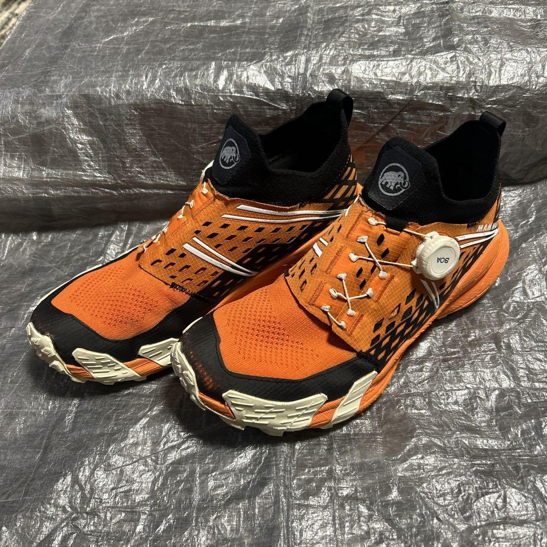 うのにもお得な情報満載! エナジートレラン マムート MAMMUT 登山、ハイキング、ウォーキング BOAシステム 25.5cm Men Mid BOA(R) TR Aenergy 25.5cm