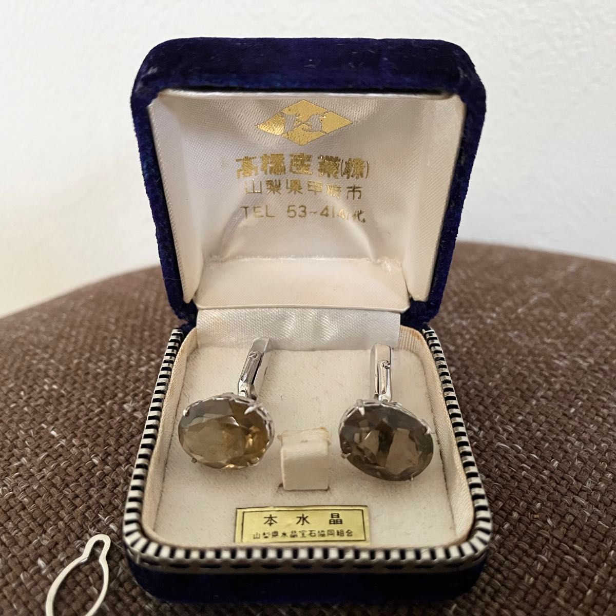 本水晶 カフス タイピン セット 高橋産業株式会社 アクセサリー 本水晶 カフス タイピン セット 高橋産業株式会社 アクセサリー