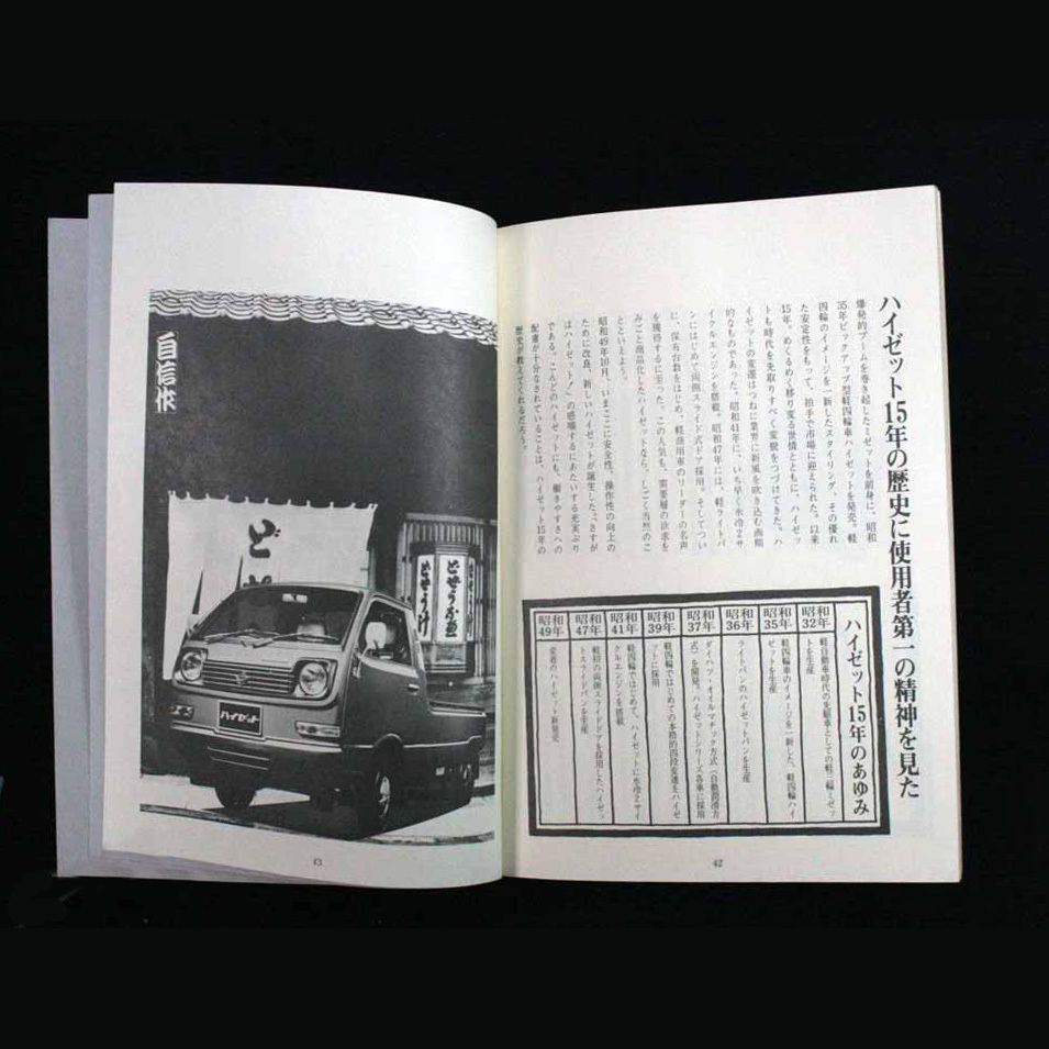 東京ダイハツ自動車株式会社 昭和45年頃の新入社員入社案内 現代に生きる＝にほんの老舗 ダイハツ自動車販売株式会社 のれん/松下幸之助 の画像10