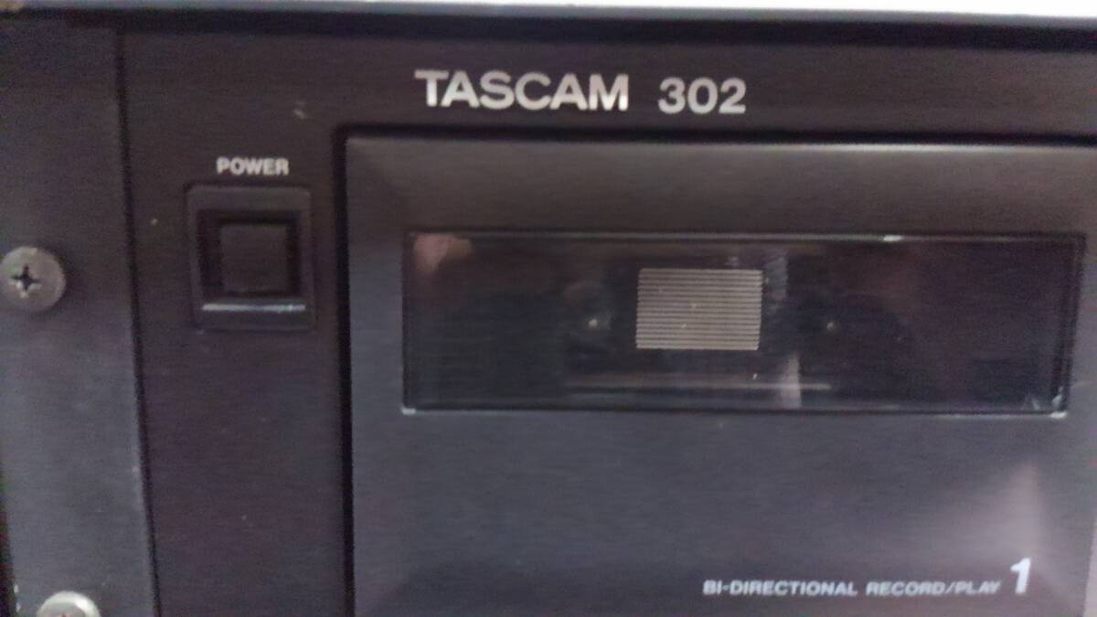 TASCAM 302　Wカセットデッキ BMB DKC-5500　キーコン　中古品_画像2