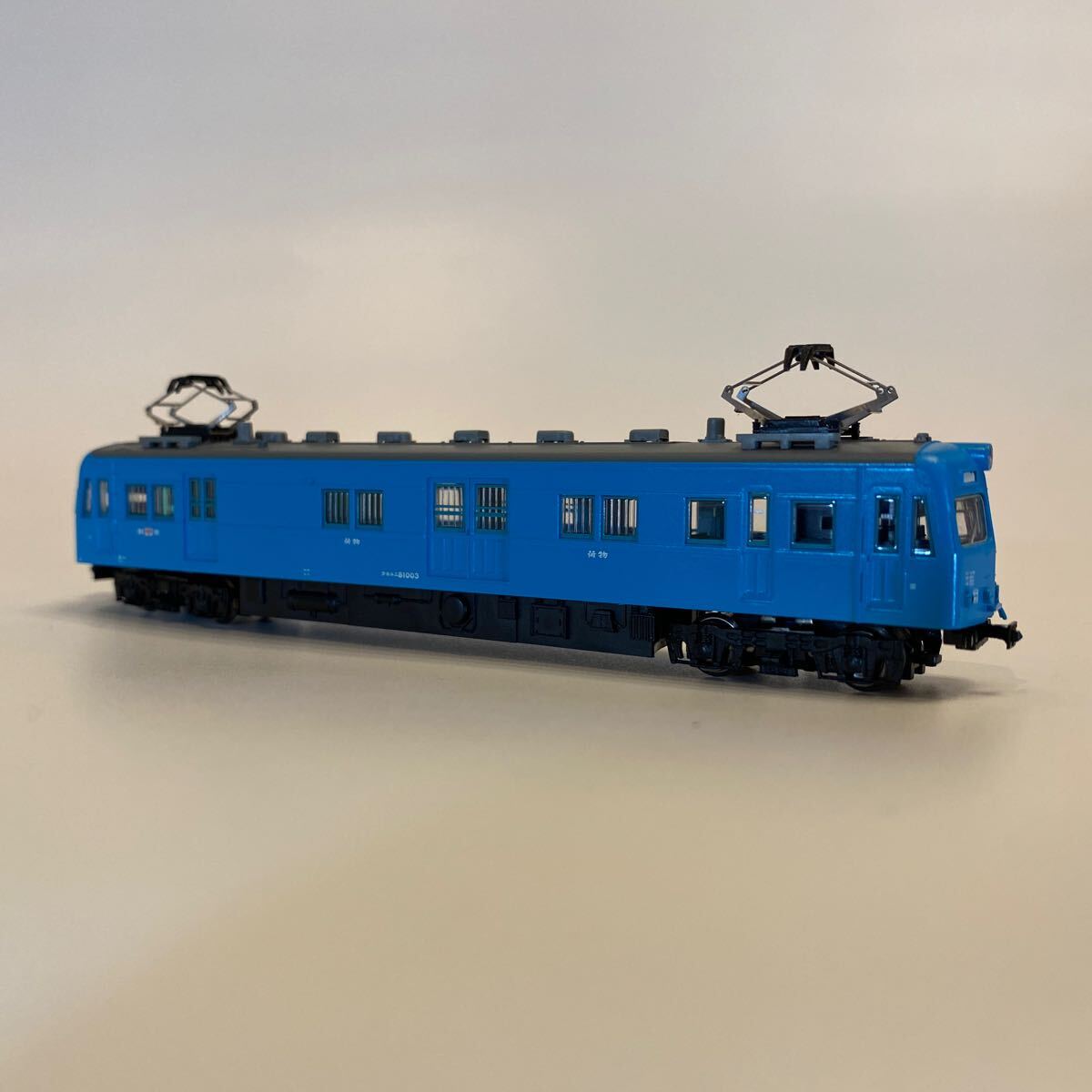 マイクロエース クモユニ81003 M車 品番A3994 クモユニ81+クモハ60 スカイブルー大糸線セット バラシ品_画像1