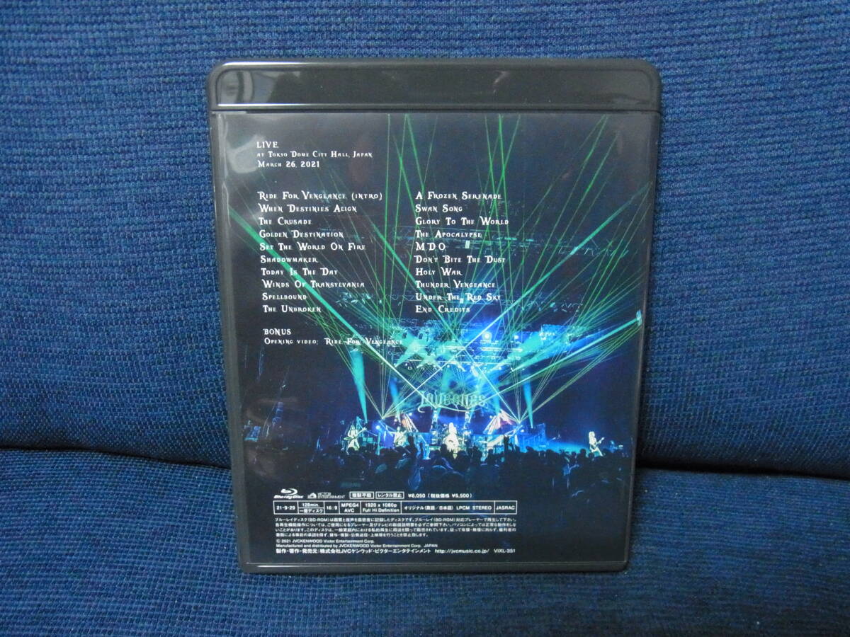 LOVEBITES（ラブバイツ） HEAVY METAL NEVER DIES （ Live in Tokyo 2021） blu-ray 初回特典付き 中古美品の画像2