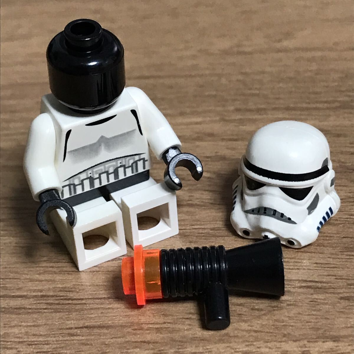 LEGO レゴ ミニフィグ STARWARS スターウォーズ ストームトルーパー 銃の画像3