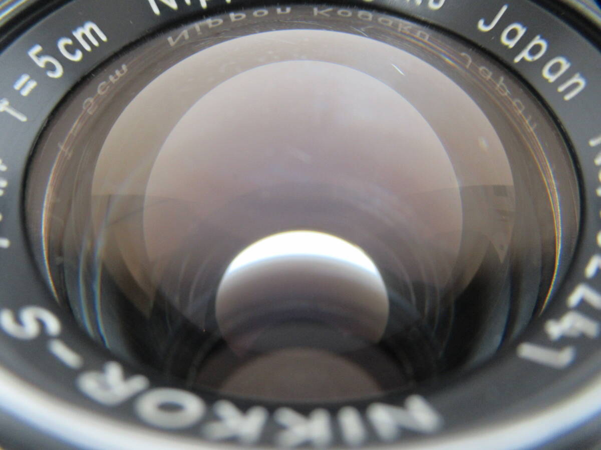 【Nikon/NIPPON KOGAKU】寅④4//S3 ボディ/NIKKOR-S 1:1.4 f=5cm/630xxx/1959-1967 製造/クローム/SP/S3/S4用 露出計 SPメーター_画像3