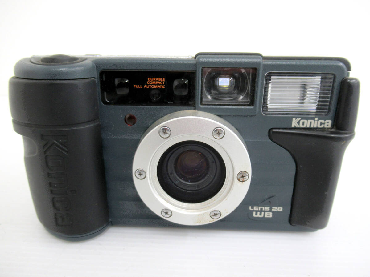 【Konica/コニカ】寅①64//現場監督28/LENS 28 WB/フィルムコンパクトカメラ/防水/フラッシュ付き_画像2