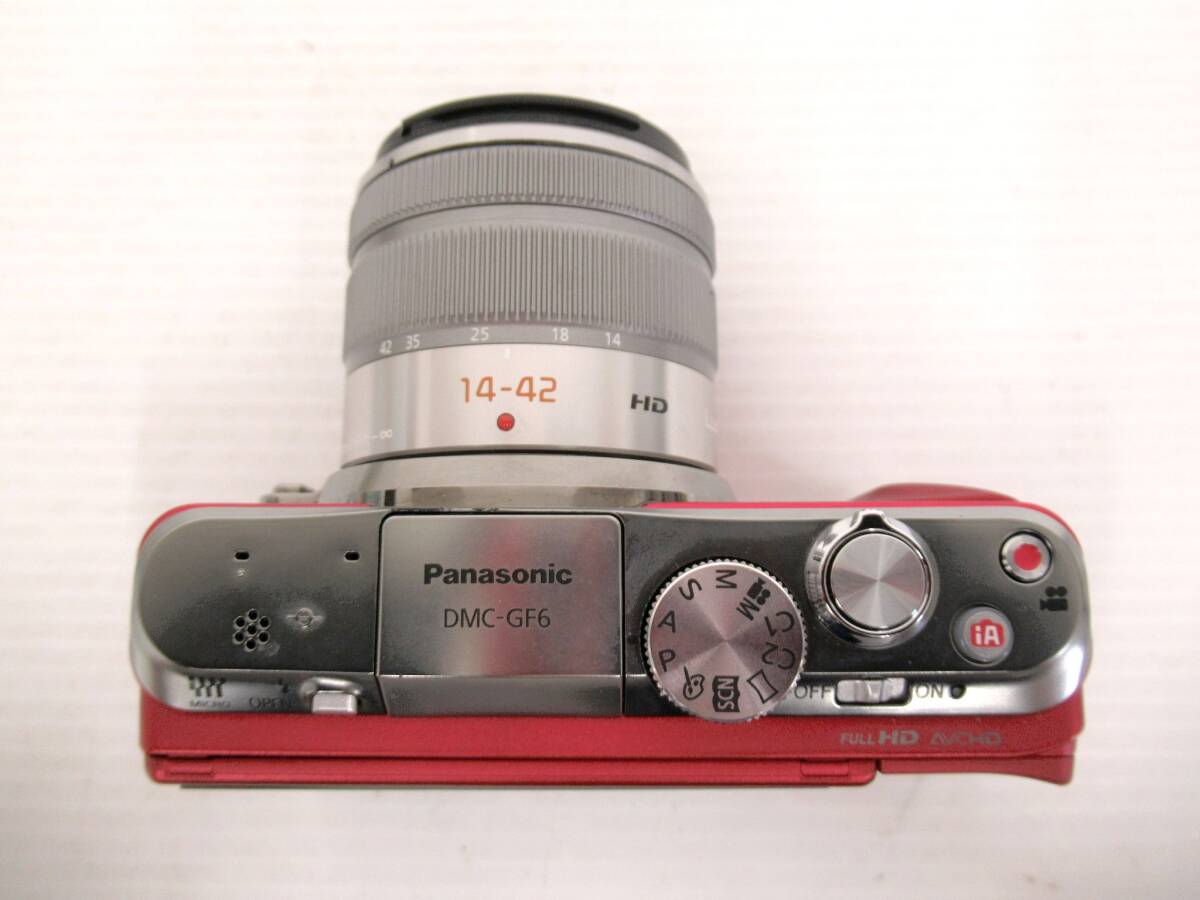 【Panasonic/パナソニック】寅③205//LUMIX/GF6/レンズ2本/G VARIO 14-42mm 1:3.5-5.6/45-150mm 1:4-5.6_画像6