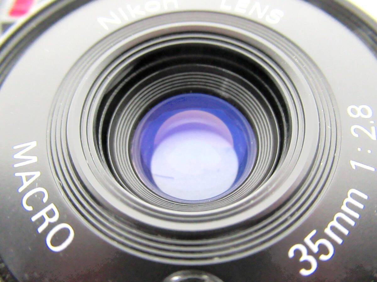 【Nikon/ニコン】寅②397//AD3 / Nikon LENS MACRO 35mm F2.8 ニコン コンパクトフィルムカメラ_画像3
