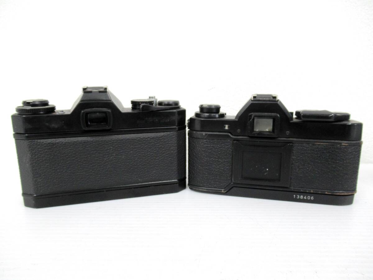 [ASAHI PENTAX/FUJICA/KONICA].①309// film single‐lens reflex 5 pcs summarize /FC-1/ESII/ other 3 pcs 