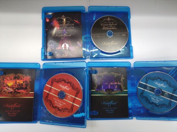 Y224-240318-12 Kalafina カラフィナ LIVE Blu-ray 3タイトルセット 中古品 2013 Consolation 2015 Red Day Blue Day 日本武道館_画像2
