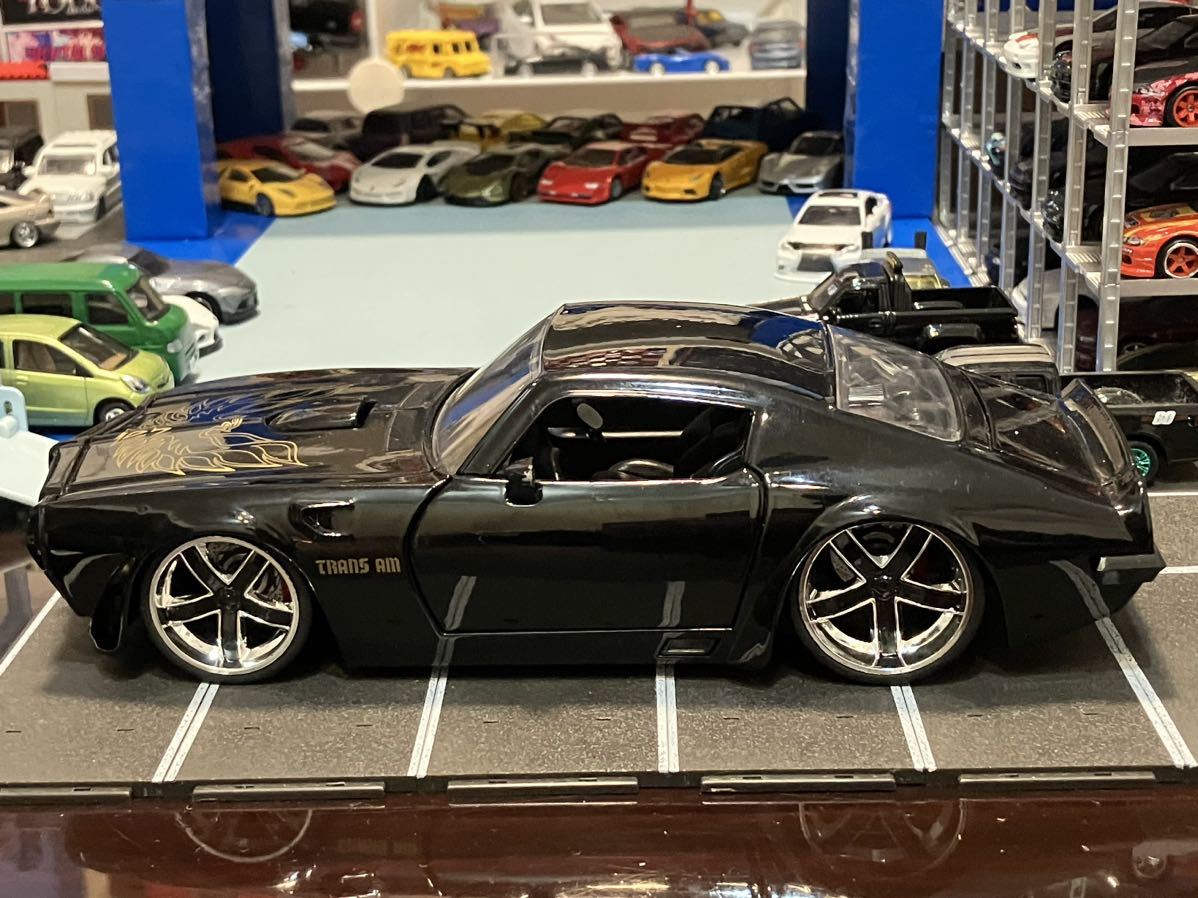 1/24 JADATOYS Fast Furious 1972 ポンティアック ファイアーバード アメ車 ワイルドスピード ルース 箱無し 現状品 ミニカー おもちゃ_画像3