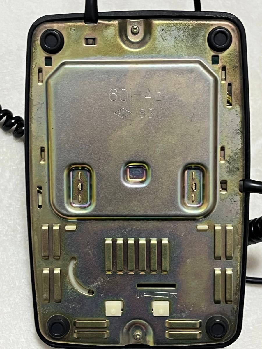 黒電話 601A2 黒電話 昭和レトロ ダイヤル式 アンティーク 電話機 レトロ ダイヤル式電話 日本電信電話公社