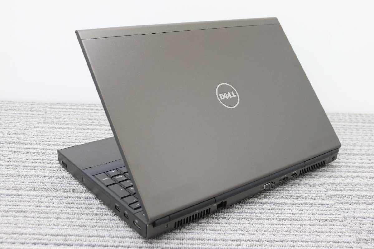 N【i7第4世代】DELL / Precision M4800 /CPU：core i7-4810MQ@2.80GHz / メモリ：8GB / HDD：500GB / Windows11 Pro_画像3