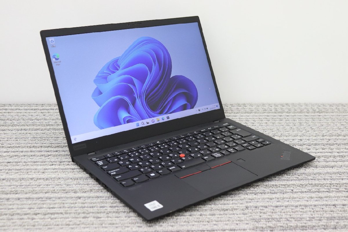 N1円♪【i5第10世代】lenovo / ThinkPad X1Carbon Gen8 / CPU：core i5-10210U@1.60GHz / メモリ：16GB / SSD：512GB / Windows11 Pro_画像1