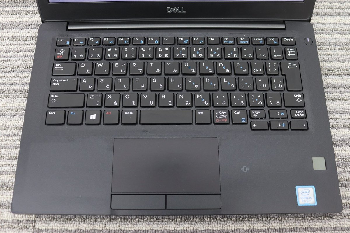 N【i5第8世代】DELL / Latitude 7290 / CPU：core i5-8250U@1.60GHz / メモリ：8GB / SSD：256GB / Windows11 Pro_画像2