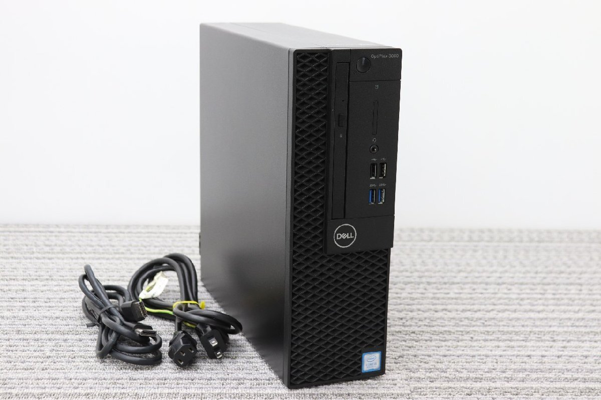 D【i5第8世代 】DELL / Optiplex 3060 / CPU：core i5-8500@3.00GHz / メモリ：16G / SSD：256GB / Windows11Pro_画像1