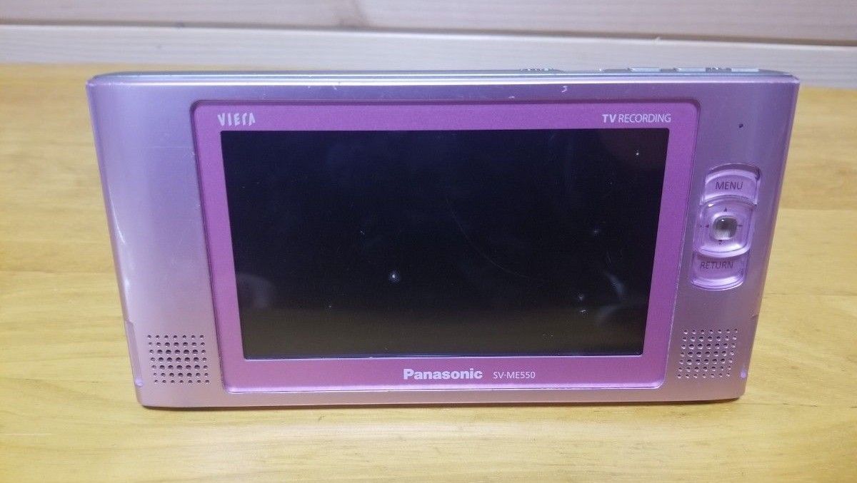 Panasonic VIERA 防水ポータブルワンセグテレビ SV-ME550 純正 Panasonic VIERA 防水ポータブルワンセグテレビ SV-ME550 純正